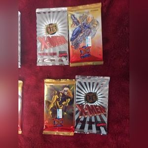 2 packs of marvel fleer ultra  cards (1) pack of 1994 and (1) pack of 1995 xmen